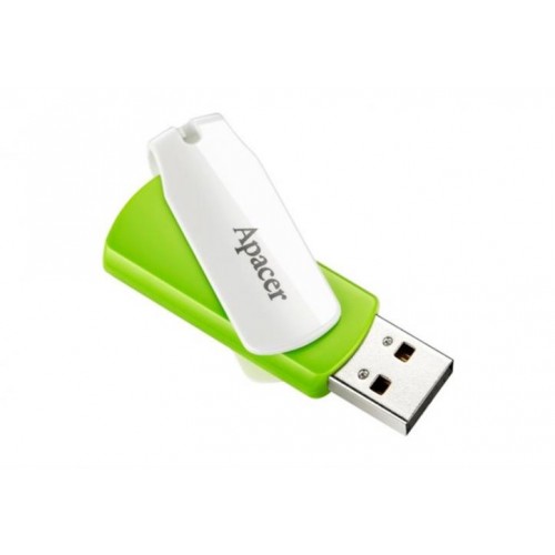 Флеш-накопичувач USB 64GB Apacer AH335 White/Green (AP64GAH335G-1) в інтернет супермаркеті PbayMarket!