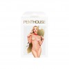 Боді Penthouse Scandalous XL Red, велика сітка, високий комір, довгі рукави в інтернет супермаркеті PbayMarket!