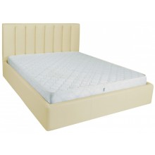 Ліжко двоспальне Richman Санам 180 х 200 см Флай 2207 A1 З підйомним механізмом і нішою для білизни Бежеве
