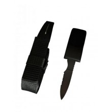 Ніж-ремінь туристичний Gorillas BBQ 4037 19 см Чорний (KN1039)