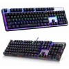 Клавіатура з підсвічуванням Keyboard KR-6300 Чорна (300474)