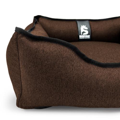 Лежак ліжко для собак та котів EGO Bosyak Рогожка XS 50x45 Коричневий (спальне місце для собак та котів) Лежак ліжко для собак та котів EGO Bosyak Рогожка XS 50x45 Коричневий (спальне місце для собак та котів)