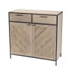 Комод у стилі Loft NS-242 930x900x400 мм Черный в інтернет супермаркеті PbayMarket!