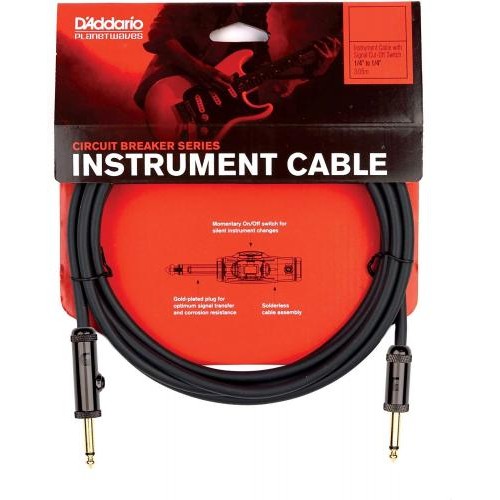 Кабель інструментальний D'Addario PW-AG-10 Circuit Breaker Instrument Cable 3.0m (10ft) Кабель інструментальний D'Addario PW-AG-10 Circuit Breaker Instrument Cable 3.0m (10ft)