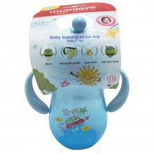 Поїльник з трубочкою Mega Zayka MGZ-0312 (Blue) 260 мл
