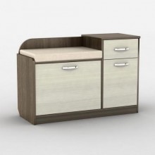Тумба для взуття Тиса Мебель ТО-104 Венге 64.5x90 см