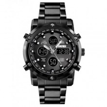 Наручний годинник чоловічий Skmei Molot Limited AllBlack Чорний (2191)
