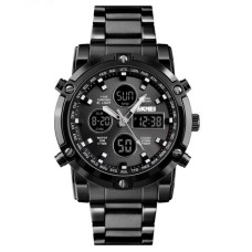 Наручний годинник чоловічий Skmei Molot Limited AllBlack Чорний (2191)