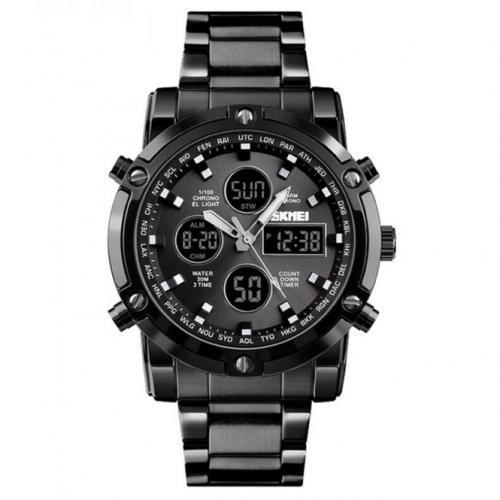 Наручний годинник чоловічий Skmei Molot Limited AllBlack Чорний (2191) Наручний годинник чоловічий Skmei Molot Limited AllBlack Чорний (2191)
