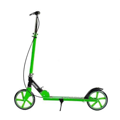 Самокат двоколісний Skyper Neon 52 х 10 см Green and Black (127932)