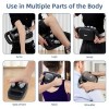Вібромасажер перкусійний для тіла та м'язів на акумуляторі Doxy Massager Massage Gun Сірий (FG8HEAD)