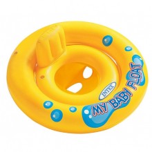 Плотик Intex 59574 круглий спинка 1-2 роки до 15 кг