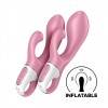 Вібратор-кролик надувний Satisfyer Air Pump Bunny 2