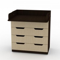 Комод пеленальний Компанит Венге комбі (new1-100)