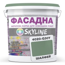 Фарба Акрил-латексна Фасадна Skyline 4020-G30Y Шалфей 3 л
