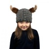 Шапка з вушками дитяча Kathmandu Animals Viking One Size Сірий (23047) в інтернет супермаркеті PbayMarket!