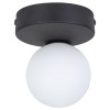 Стельовий світильник TK Lighting Bianca 16x12x15 см Біло-чорний (TK5681)