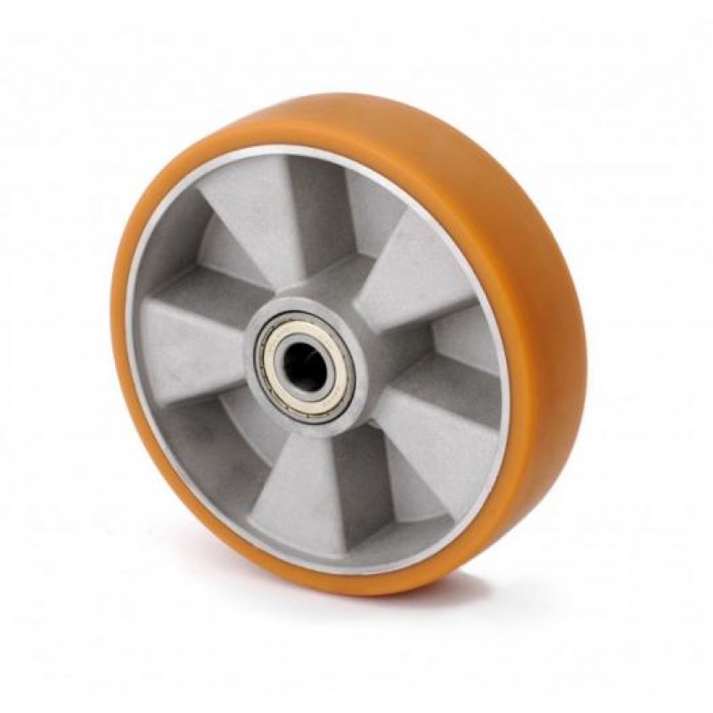 Колесо KAMA без кронштейна з кульковим підшипником 80 мм (44-080х38-B)