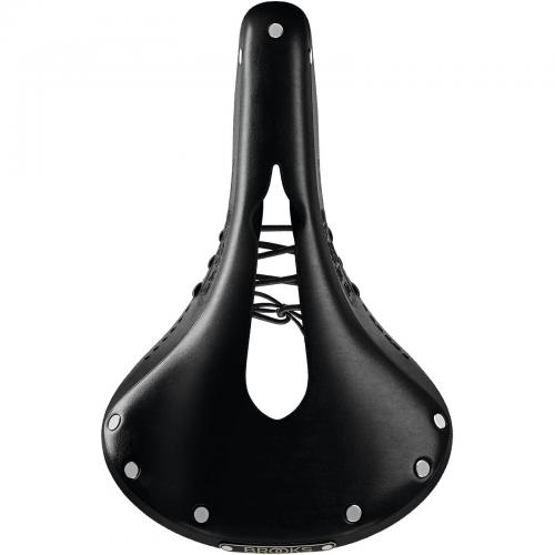 Сідло велосипедне Brooks Flyer Carved 275х175 мм Чорний (1007-008706) Сідло велосипедне Brooks Flyer Carved 275х175 мм Чорний (1007-008706)