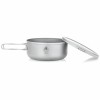 Казанок Robens Ori Titanium Pot with Plate Lid 0,8 л Сірий (1046-690339)