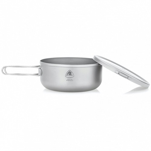 Казанок Robens Ori Titanium Pot with Plate Lid 0,8 л Сірий (1046-690339) Казанок Robens Ori Titanium Pot with Plate Lid 0,8 л Сірий (1046-690339)