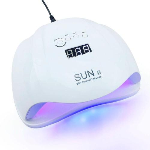 Гібридна лампа манікюрна SUN X UV+LED 54W White