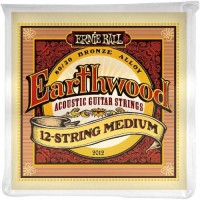 Струни для акустичної гітари Ernie Ball 2012 Earthwood 80/20 Bronze 12-String Medium Acoustic Guitar Strings 11/52 Струни для акустичної гітари Ernie Ball 2012 Earthwood 80/20 Bronze 12-String Medium Acoustic Guitar Strings 11/52