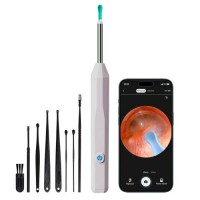 Пристрій для видалення вушної сірки з камерою Brillix 1296P Білий (PO-White)