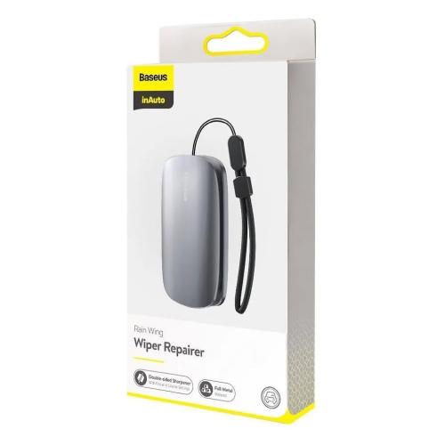 Відновлювач (Очищувач) автомобільних двірників Baseus Rain Wing Wiper Repairer CRXFQ-0A Сріблястий