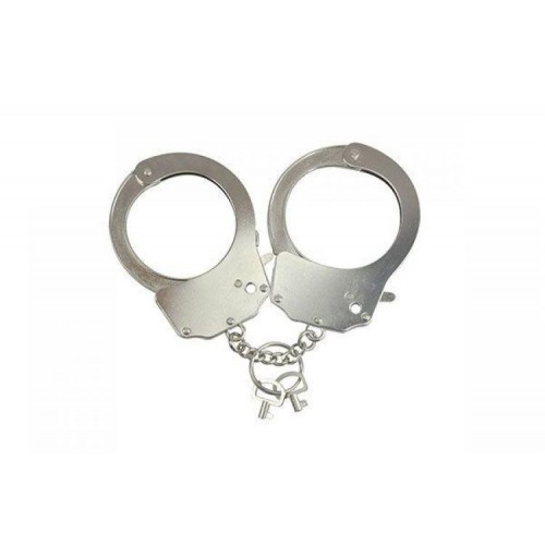 Наручники металеві Adrien Lastic Handcuffs Metallic Сірий (AD30400)