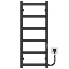 Рушникосушарка електрична Avast П6 400х600 Deffi Чорний JD04 (B.AV.60.40.6.E.B.R.2)