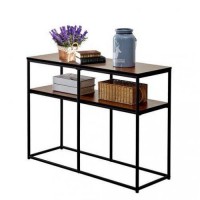 Консоль для дому в стилі Loft NS-435 830x900x350 мм Черный Консоль для дому в стилі Loft NS-435 830x900x350 мм Черный