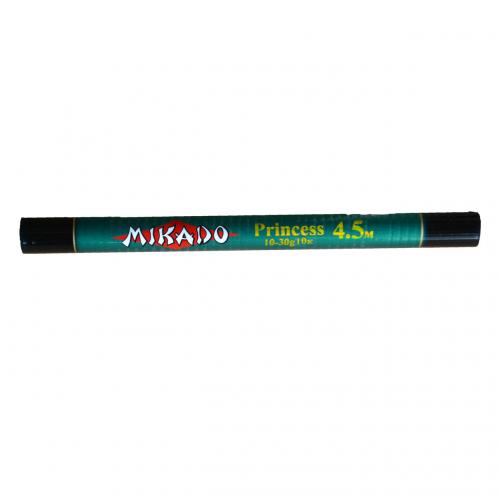 Вудлище без кілець Mikado Princess 4.5 м 10-30 г 10 к Вудлище без кілець Mikado Princess 4.5 м 10-30 г 10 к