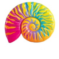 Надувний матрац Intex 58791 «Райдужна черепашка», 157 х 127 х 25 см