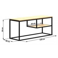 Сол консоль GoodsMetall у стилі Лофт 1200х500х400 СТВ4 Сол консоль GoodsMetall у стилі Лофт 1200х500х400 СТВ4