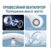 Вентилятор на шию NECKO WX 6504 Fan X5 ART 10037 Білий (30151428)