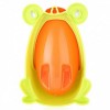 Дитячий пісуар Жаба Leluno LU1077 Жовтий з оранжевим
