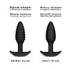 Анальна пробка Dorcel SPIRAL PLUG, діаметр 3 см, силікон в інтернет супермаркеті PbayMarket!