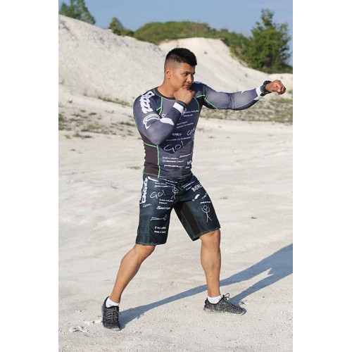 Рашгард ММА Berserk Sport Wood Чорний L(48)