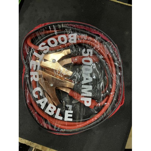 Стартові дроти кліщі для акумулятора морозостійкі в чохлі Booster Cable 500AMP 2,5 м