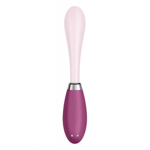 Вібратор Satisfyer G-Spot Flex 3 Red, гнучкий стовбур із фіксацією положення в інтернет супермаркеті PbayMarket!