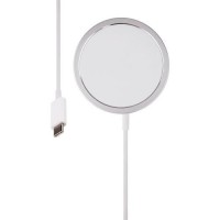 Бездротовий Зарядний пристрій XO MagSafe 15W USB C A2140 Білий Бездротовий Зарядний пристрій XO MagSafe 15W USB C A2140 Білий
