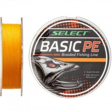 Шнур Select Basic PE Помаранчевий 150м 0.16мм 8.3кг/18lb (1870-27-74)