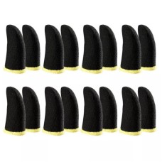 Напальчники для ігор на смартфоні No Brand Choice мобільні напальчники 16 штук Чорні