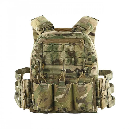 Плитоноска без плит M-Tac Cuirass QRS One Size Мультикам (1885277010) Плитоноска без плит M-Tac Cuirass QRS One Size Мультикам (1885277010)