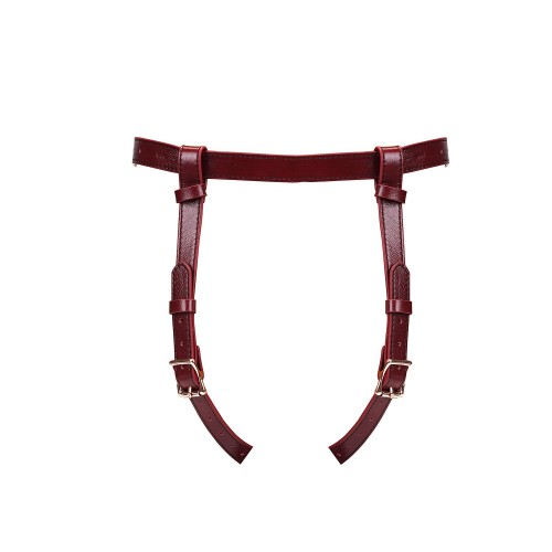 Трусики для страпона Liebe Seele Wine Red Strap on Harness