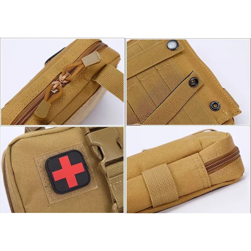 Підсумок-аптечка No Brand Molle 18х12.5х8.5 см Хакі (2058315752)