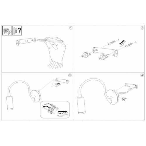 Бра Ideal Lux Focus-2 203195