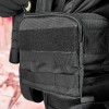 Тактичний підсумок для бічних бронеплит BroniQ Oxford 1200D 18 х 5 х 17 Чорний