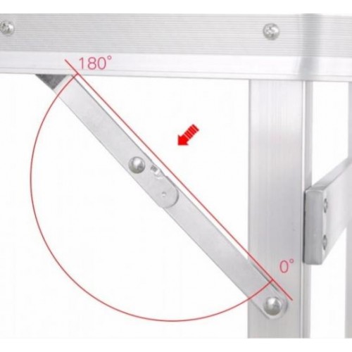 Розкладний туристичний стіл Easy Campi для пікніка зі стільцями у валізі Синій + Складаний ліхтар для кемпінгу Розкладний туристичний стіл Easy Campi для пікніка зі стільцями у валізі Синій + Складаний ліхтар для кемпінгу